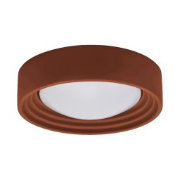 Osram - Plafonier LED cu reglaj al intensității ORBIS CONCRETE LED/13W/230V Ø30 cm maro/beton