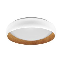 Osram - Plafonieră LED ORBIS LIVIA, 24 W, 230 V, Ø43 cm, alb/maro, cu dimmer