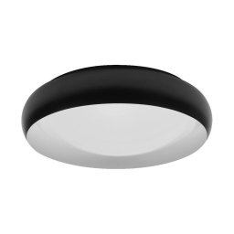 Osram - Plafonier LED dimmabil ORBIS LIVIA, 24W, 230V, Ø 43 cm, negru/alb