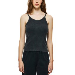 DIRTY LAUNDRY Top Athletic Tank DLWTT000017 vintage black