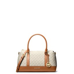 MICHAEL KORS Geantă Andie Md Tz Satchel 30S6G3PS2B 149 vanilla/acrn