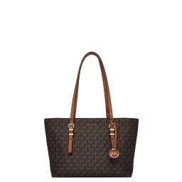MICHAEL KORS Geantă Quinn Md Ew Tz Tote 30R6GQNT2C 252 brn/acorn