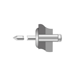 Set 250 x Pop-nituri Cap Lat, Inox A2 - 4 X 16