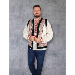 Vesta brodata traditional Dorin
