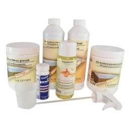 Set Chemoform pentru jacuzzi si cada cu hidromasaj – oxigen activ, pH minus, aroma