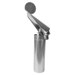 Palarie (cocos) pentru cos de fum Ø200 mm, cu tub 0,5 m, otel DX51D