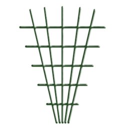 Spalier gradina tip V verde 145x75 cm pentru plante cataratoare