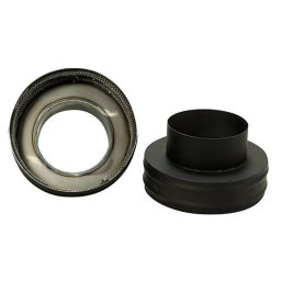 Reductie fum 180/120 mm din otel 1,5 mm pentru soba si cos