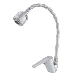 Baterie de bucatarie Fleko FZUF(17)-203 cu dus extractabil si pipa flexibila