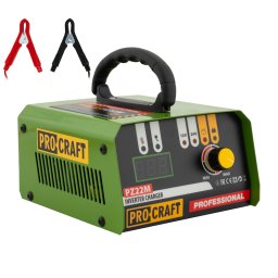Redresor auto ProCraft PZ22M tip invertor pentru baterii 12V/24V