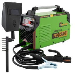 Invertor de sudura MMA Procraft AWH-285 285A cu tehnologie IGBT si accesorii