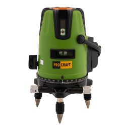 Nivela laser ProCraft LE-3D cu 3 linii, autonivelare si protectie IP54