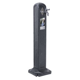 Stalp de apa pentru gradina ITWTAN cu robinet, 90 cm, antracit
