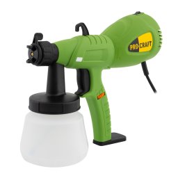 Pistol de vopsit electric Procraft PSE550 550W, duze 1.5/1.8 mm, rezervor 800 ml