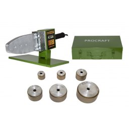 Plita de lipit tevi PPR ProCraft PL1600, 800 W, 6 bacuri 20–63 mm