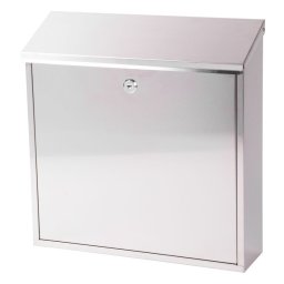 Cutie postala din inox Strend Pro FLATBOX 2, 36x10x36 cm, cu încuietoare