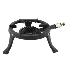 Arzator pirostrie pe gaz Elefant GB-23 din fonta, 1 inel, 6.5 kW, GPL