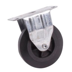 Roata fixa de schimb pentru carucior Handtruck PH150F, 10 cm