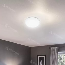Plafoniera LED Miru 20W, 6500K (lumina rece), alb, rotunda, design slim