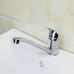 Baterie monocomanda crom lucios pentru bucatarie si baie, Korman Technik BM026