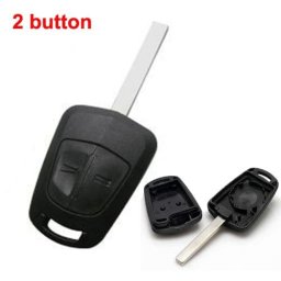 Carcasa cheie compatibila Opel Astra H, 2 butoane, lamela HU100 (fara cip)