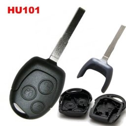 Carcasa cheie compatibila Ford Focus cu 3 butoane si lamela HU101, OEM