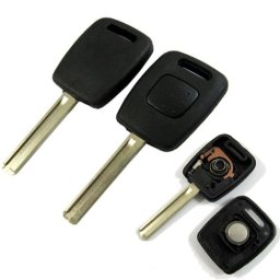 Carcasa cheie compatibila SsangYong, cu locas cip si LED, tip briceag