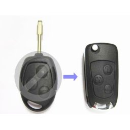 Carcasa cheie tip briceag compatibila Ford Mondeo/Focus/Fiesta, lamela FO21 CUI