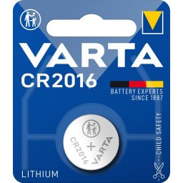 Baterie Varta CR2016 3V litiu pentru telecomenzi si chei auto