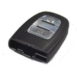 Carcasa cheie SmartKey compatibila Audi A4 (2009+) si Q5/Q7, fara logo