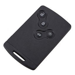 Cartela compatibila Renault 4 butoane, PCF7941 434MHz pentru Megane 3 si Scenic