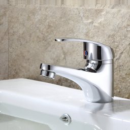 Baterie pentru lavoar Korman Technik LV001, crom lucios, din aliaj, 11 cm