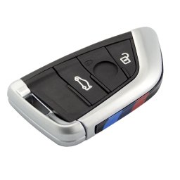 Carcasa cheie compatibila BMW X5/X6 Seria 7, SmartKey 3 butoane, cu lamela