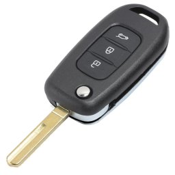 Carcasa cheie tip briceag compatibila Renault Megane/Kadjar, 3 butoane, model nou