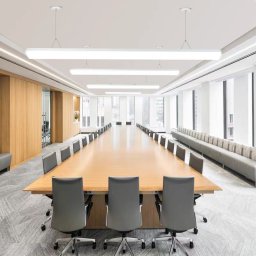 Lustra LED suspendata DARIN 120 cm, 23W, înaltime reglabila, lumina rece, alb