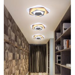 Lustra LED Siena 40W, Ø23 cm, 3 culori lumina (rece/calda/neutra), alb mat