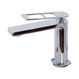 Baterie lavoar monocomanda Korman Technik, crom lucios, cartus ceramic, alama 17 cm