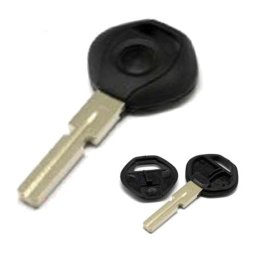 Cheie compatibila BMW HU58 4 Track, cu locas pentru cip, lamela bruta OEM