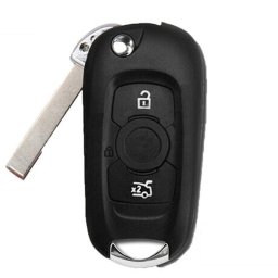 Carcasa cheie tip briceag compatibila Opel Astra K, 3 butoane, lamela HU100