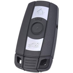 Cheie smartkey compatibila BMW E60/E90, 3 butoane, Keyless Entry 868MHz