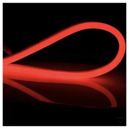 Neon Flex LED rosu 1 m, 14W/m, pentru iluminat ambiental interior-exterior