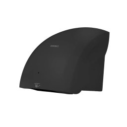 Uscator de maini cu senzor 1800W, carcasa ABS, negru mat, pentru baie