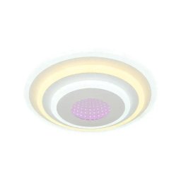 Lustra LED NIVARA 3D ultra-slim 20W, 30 cm, 3 temperaturi de culoare, alb