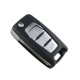 Carcasa cheie tip briceag compatibila SsangYong Korando/Actyon C200 2016-2017