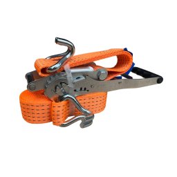 Chinga de ancorare 5T, 12 m, cu clichet Ergo STf 500 daN, portocalie