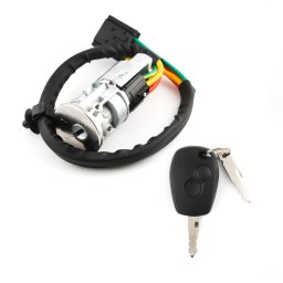 Set contact pornire cu 2 chei Dacia Logan I/Sandero I 2004-2009, compatibil