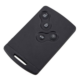 Cartela keyless compatibila Renault Megane 3/Fluence 3/Safrane 3, 4 butoane PCF7952