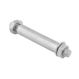 Ax pentru roaba 14x93 mm, set cu piulite si saibe pentru montaj usor