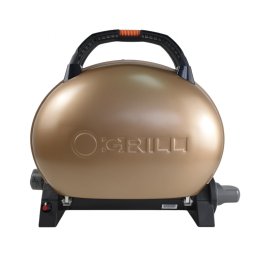 Gratar portabil pe gaz O-Grill 500 Gold, compact, 11 kg, pentru picnic si camping