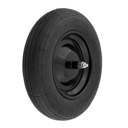 Roata pentru roaba Elefant 350-8 cu ax si bucsa, montaj rapid